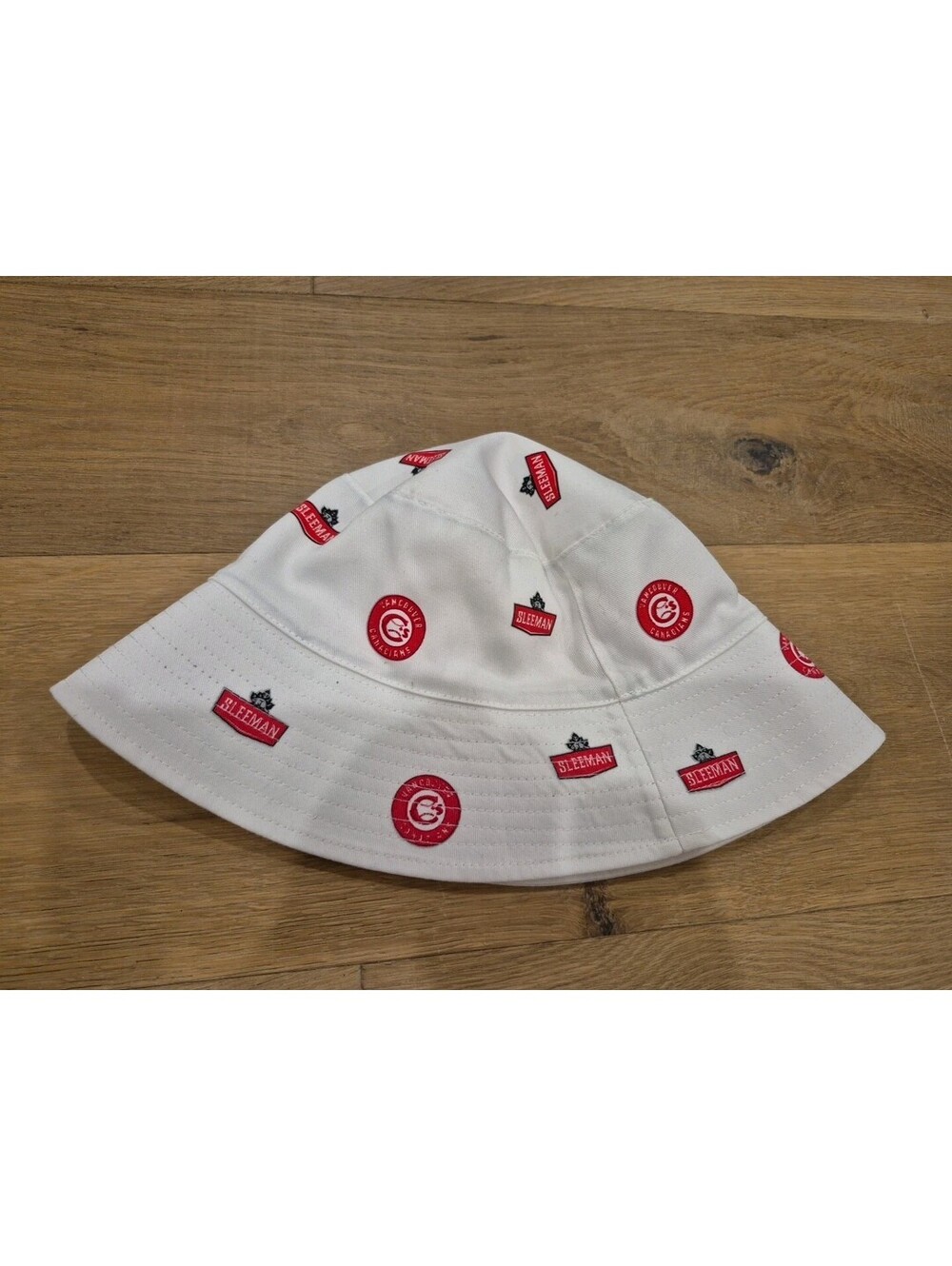 Vancouver Canadians Sleeman White Bucket Hat MiLB Baseball One Size Adult